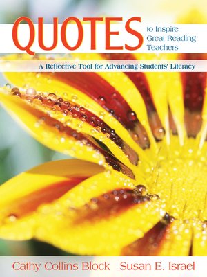 cover image of Quotes to Inspire Great Reading Teachers